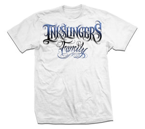 Inkslingers Family White Tee Shirt