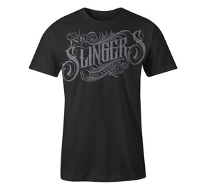 Inkslingers 'SLINGERS' Black Tee Shirt